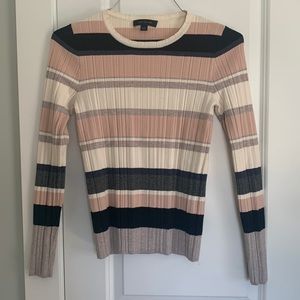 Ann Taylor Striped Sweater Top